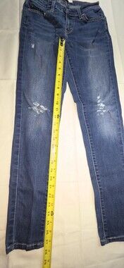 Levi's Women's Leggins Jeans Size 26x30 Blue Denim Stretch Sku 184